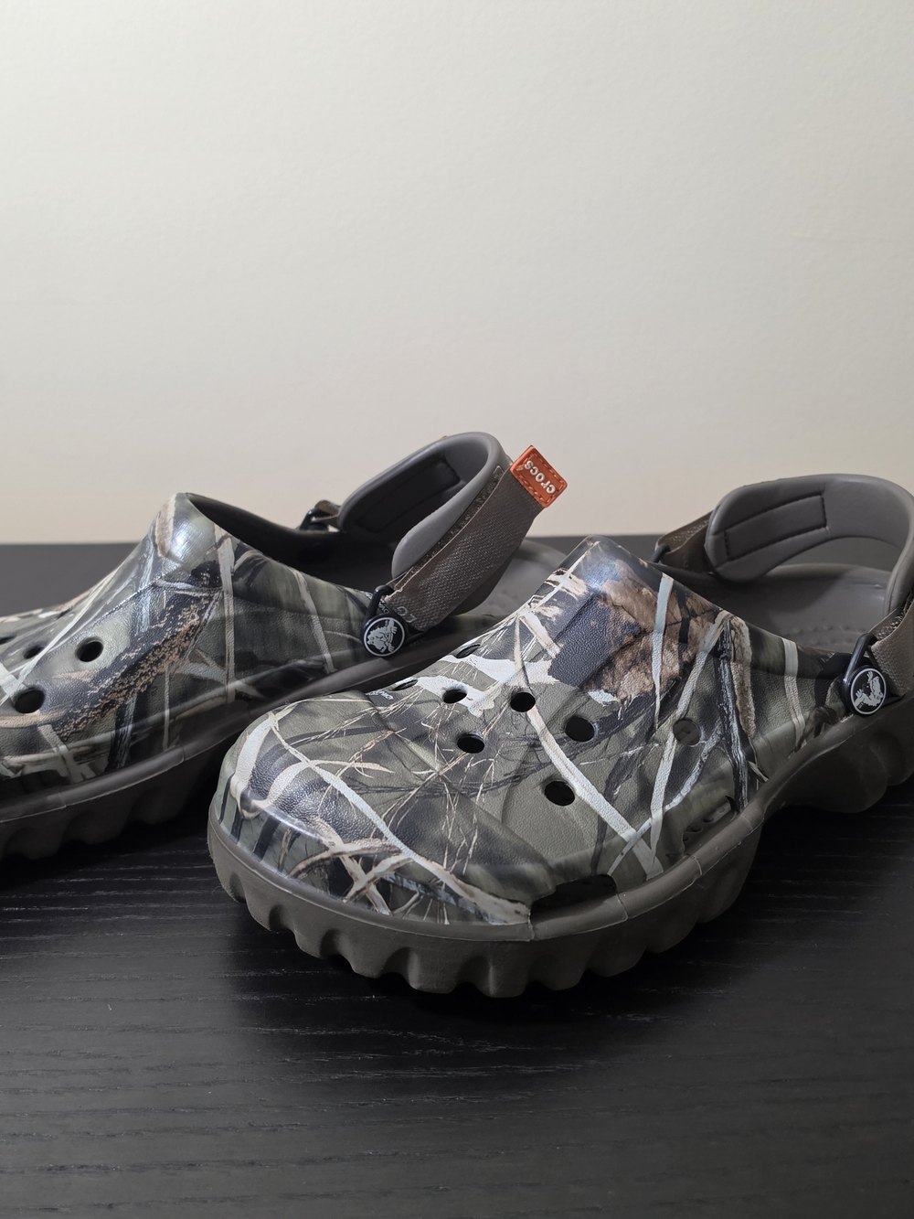 Crocs Camouflage Slip-On Clog - Green Brown - Picture 3 of 4